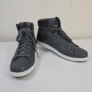 Polo Ralph Lauren Talbert High Leather Uppers High Top Sneakers Men's Size 12D